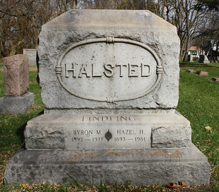 Halsted family monument