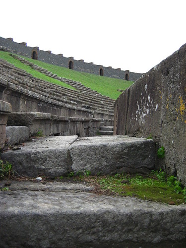 Steps of the Amphitheater, Pompei