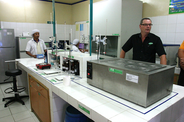 Greenfields has a small R&D lab at the dairy itself