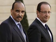 (François Hollande arrivera t'il à convaincre ould Badel Aziz de  rejoindre les forces africaines pour la reconquête du Nord-Mali ? Crédit photo : Elysées)