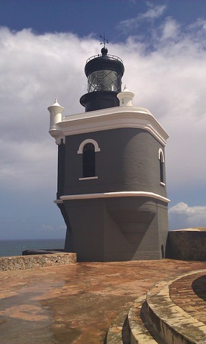 lighthouse - Castillo San Felipe del Morro in San Juan, Puerto Rico