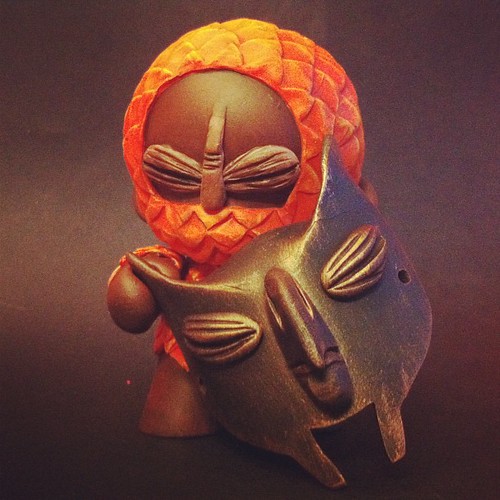 Mask of Doom and Munny done :-) @bluefrogworld by [rich]