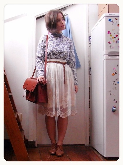 Vintage thrifted outfit