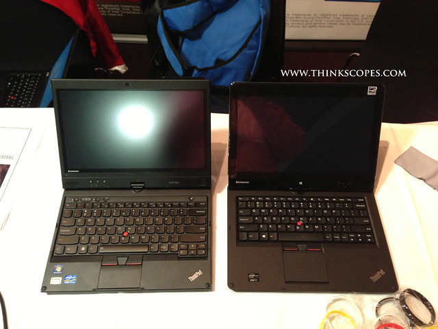 Lenovo ThinkPad Twist Edge versus ThinkPad X230t
