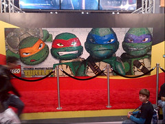 LEGO Booth TMNT mural finished BM