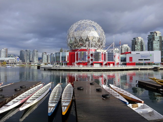 Dragonboats and Science World