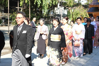 Wedding ceremony @ the shrine