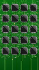 CPU Wallpaper w/circuits