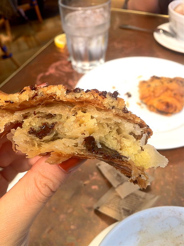 Off the hook chocolate - almond croissant
