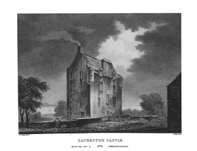  etching: Lauriston Castle