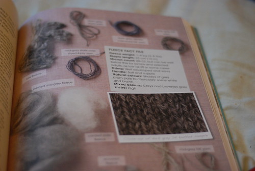 Sue Blacker Pure Wool book Gotland fibre page