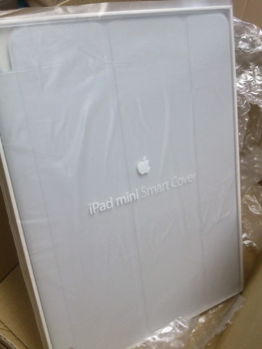 カバーが先にやってきました！iPad mini Smart Cover