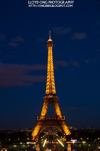 Eiffel Tower Night Shot