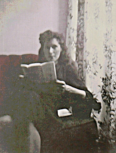 Mom Reading a Letter (Posterized and Rescued Snapshot) by randubnick