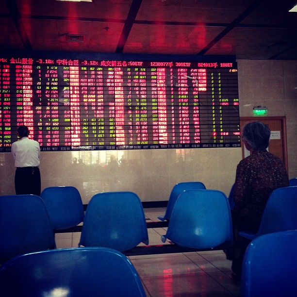 Shanghai stock market