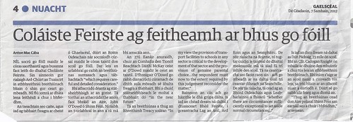 Sept 2011 - update on Colaiste Feirste0001 by CadoganEnright