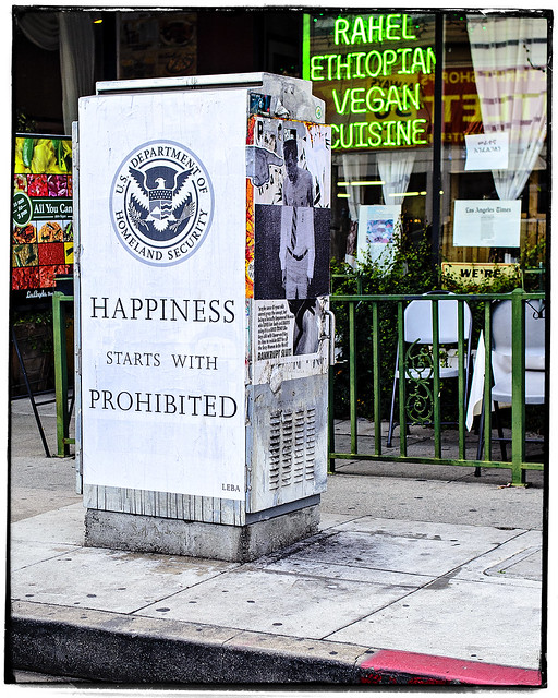 Happiness Starts With Prohibited