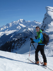Ski de rando au Mont Mirantin