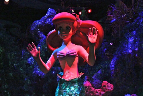 Under the Sea ~ Journey of the Little Mermaid ride in New Fantasyland
