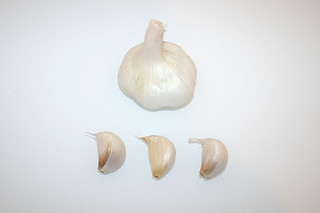 02 - Zutat Knoblauch / Ingredient garlic