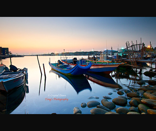 Harbor at Dusk by © Crystal Dawn Photography