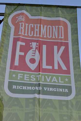Richmond Folk Festival Banner