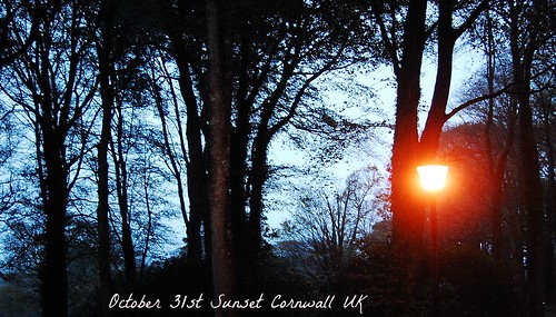 October 31st Sunset