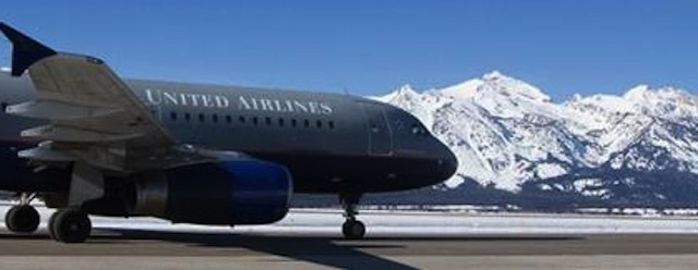 United Airlines to Jackson Hole