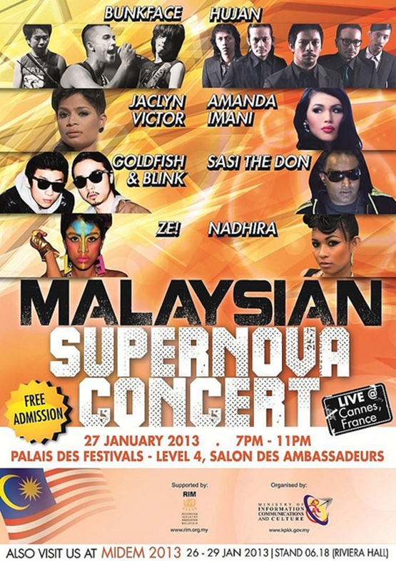 Malaysian Supernova Concert Perancis
