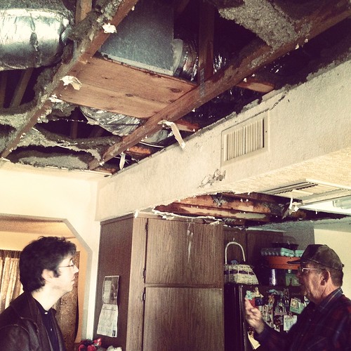water damage at my parents house by ceck0face