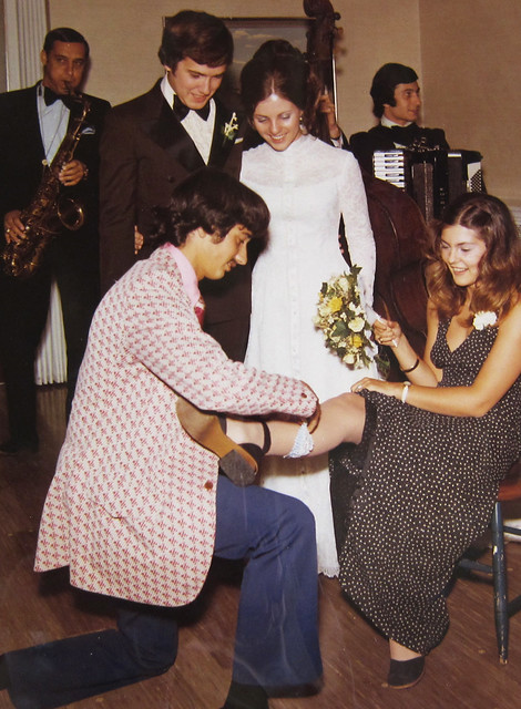 this is what weddings in the 70s looked like