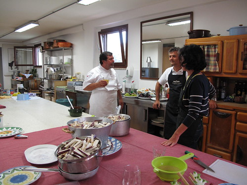 Cooking class da Arnaldo Caprai con Salvatore Denaro