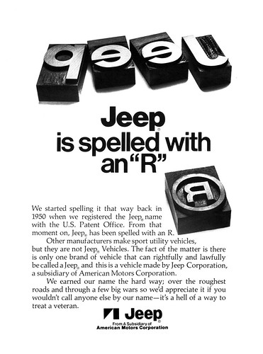 Jeep Trademark Advertisement by lee.ekstrom