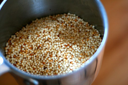 pearl couscous, before cooking (but after toasting)