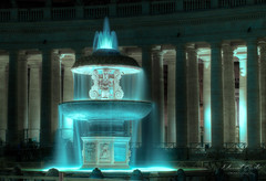 Fountain on St. Peter's Square