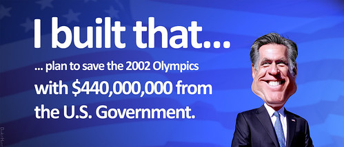Mitt Romney, Olympics - I built that