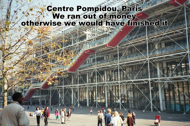 Centre Pompidou front view