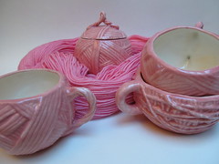 The ceramic yarn collection: Miami Pink