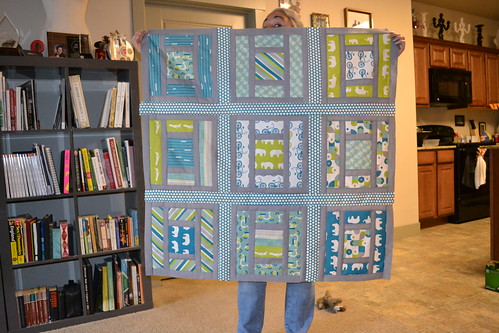 Lillian and Oliver Quilt Top