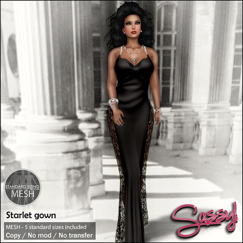 Starlet gown for BlackOnly Event