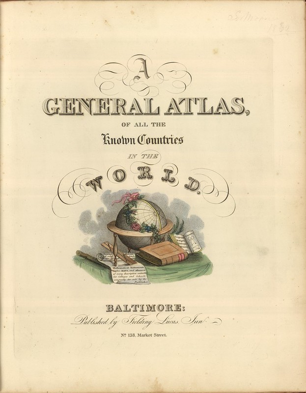 A General Atlas, Of All The Known Countries In The World 1822