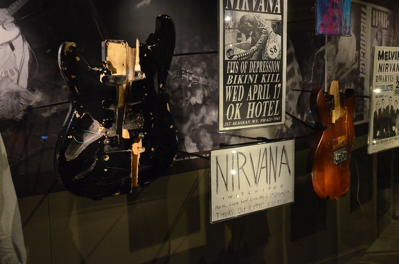 Nirvana's broken guitars