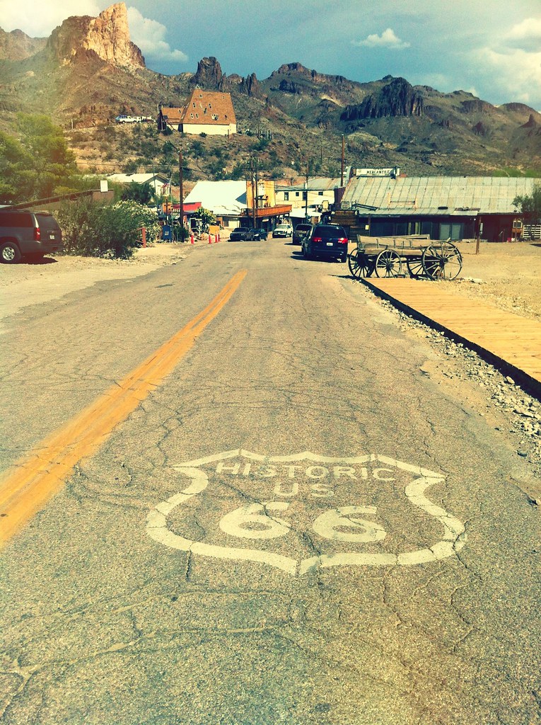 Historic Route 66 - Oatman, Arizona