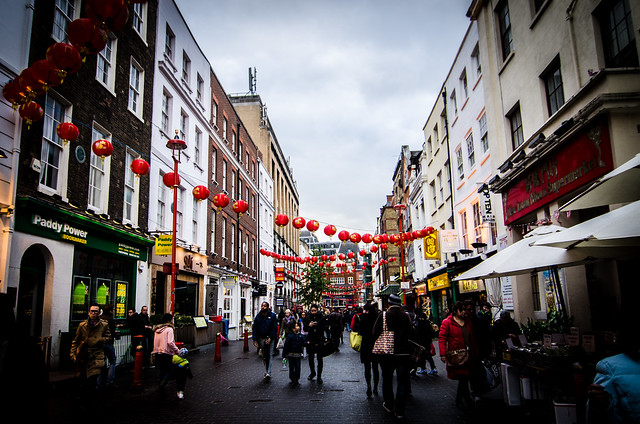A walk through London's Chinatown.