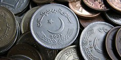 Pakistani one rupee coins