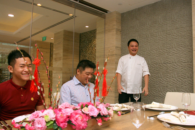 Sam Leong at his restaurant Forest