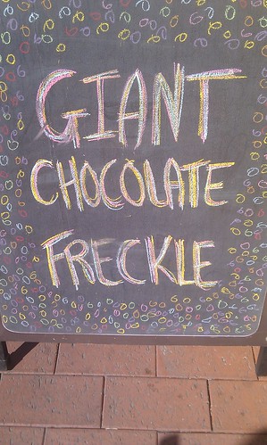 Giant Chocolate Freckle