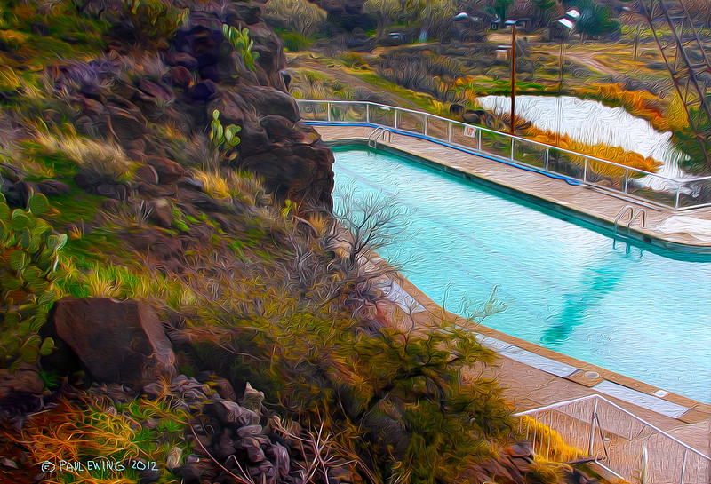 Arcosanti Swimming Pool