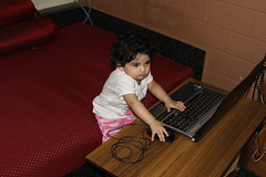 Nerjis Asif Shakir Is Internet Savvy 14 Month Old Geek by firoze shakir photographerno1