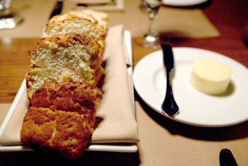 Whiskey bread and Vermont butter